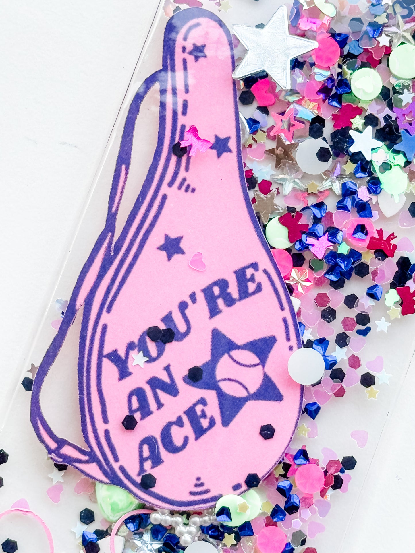 "YOU'RE AN ACE" GLITTERMARK