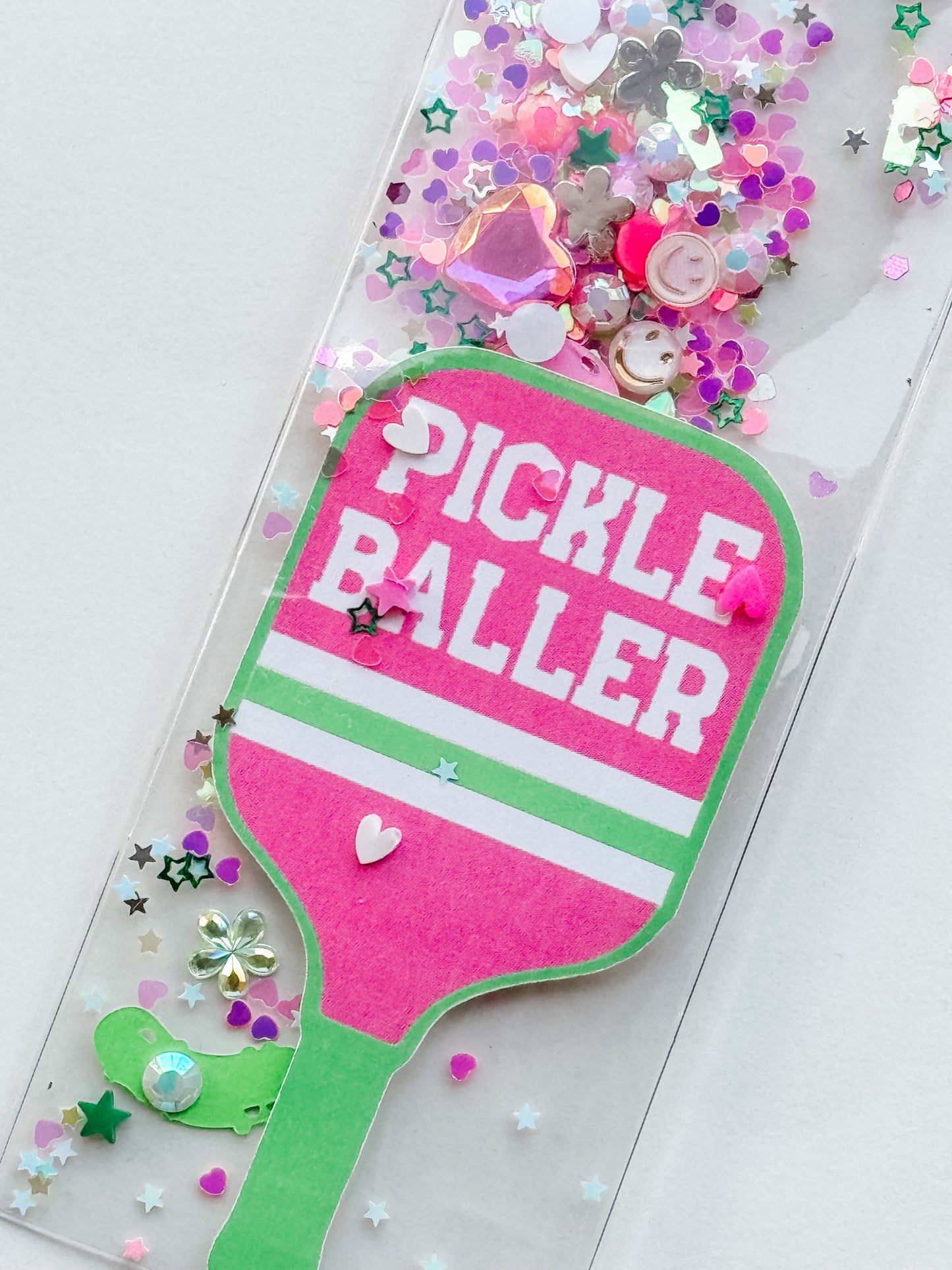 "PICKLE BALLER" GLITTERMARK