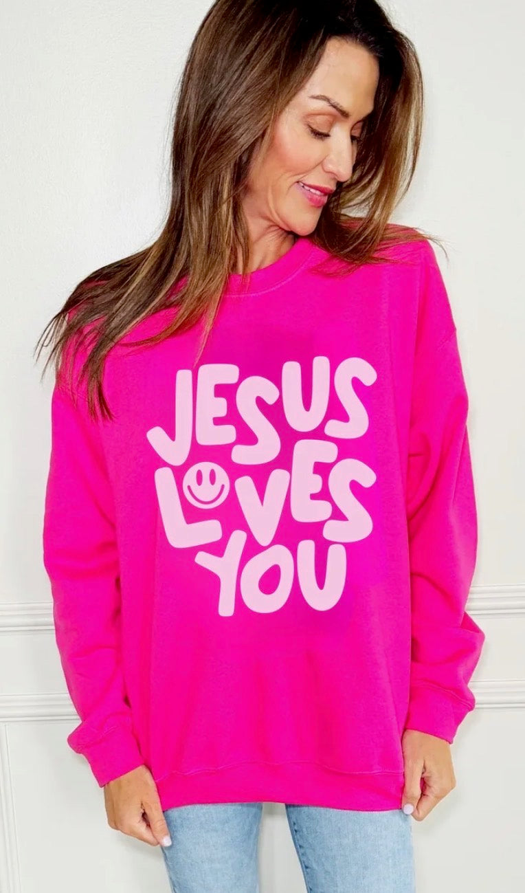 Jesus Loves You Sweatshirt