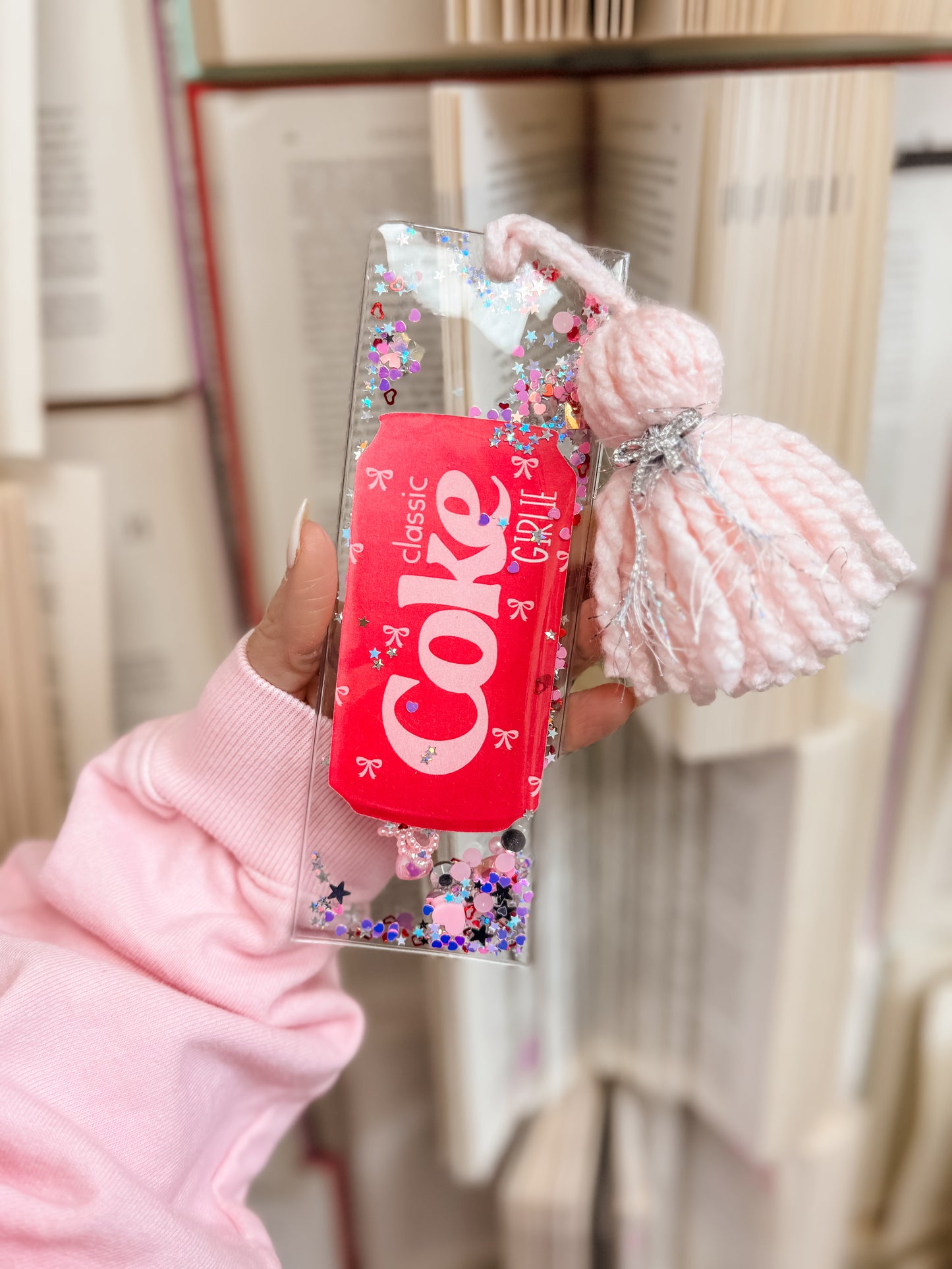 "CLASSIC COKE GIRLIE" GLITTERMARK