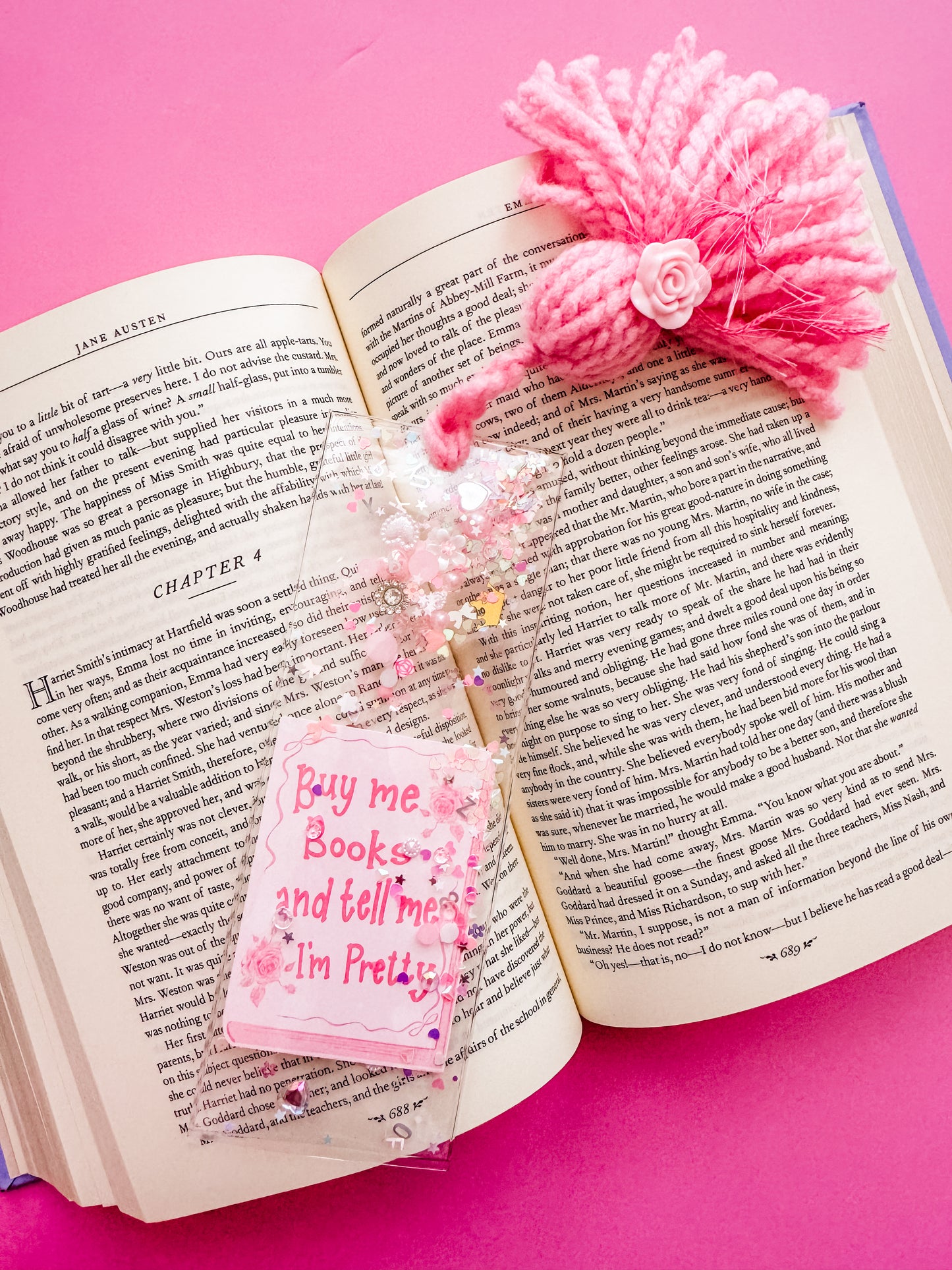 "BUY ME BOOKS AND TELL ME I'M PRETTY"