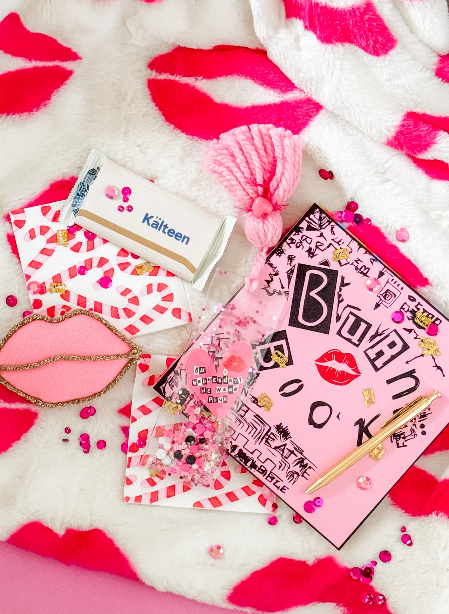 "PINK GIRLS" GLITTERMARK