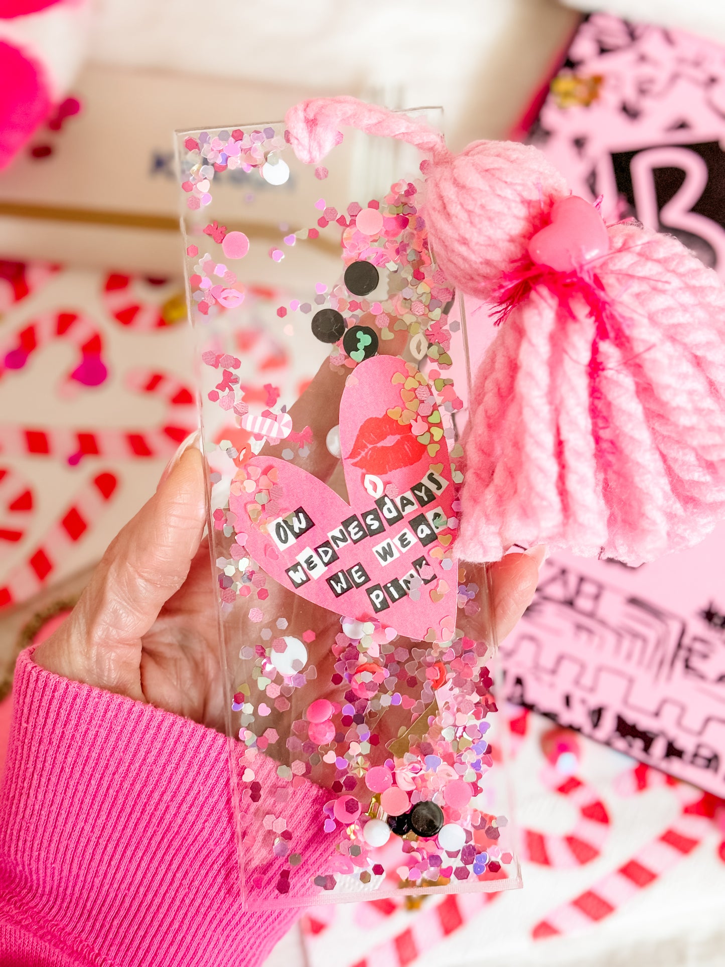 "PINK GIRLS" GLITTERMARK