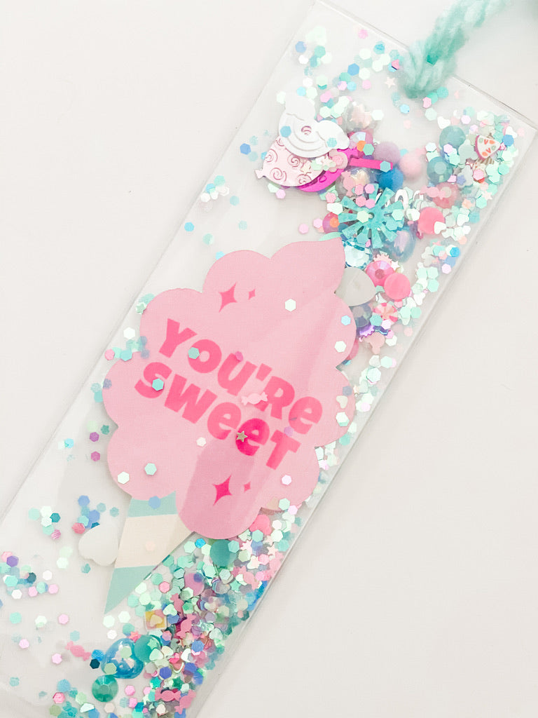 "BEST DAY EVER" COTTON CANDY GLITTERMARK