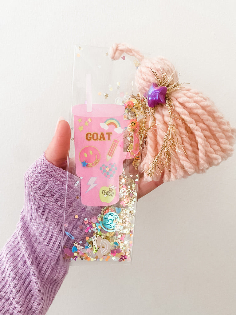 "GOAT" TEACHER GLITTERMARK