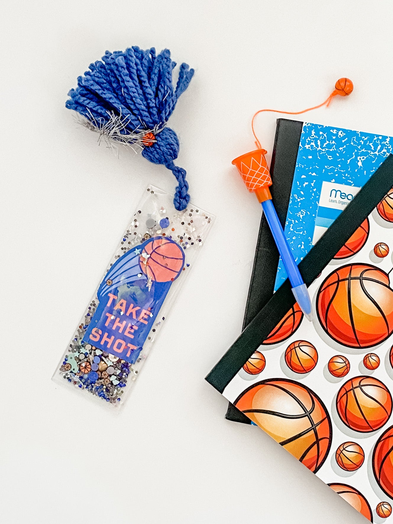 "TAKE THE SHOT" Basketball GLITTERMARK