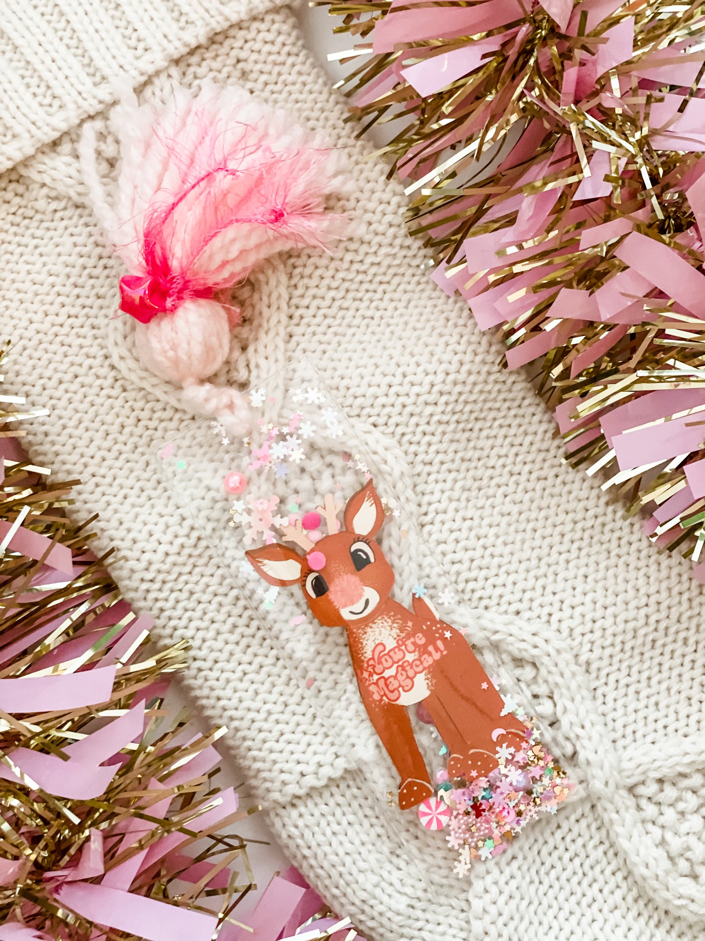 "YOU'RE MAGICAL" REINDEER BOOKMARK
