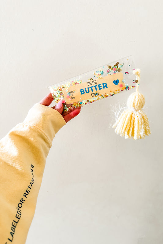 "BUTTER LOVER" GLITTERMARK