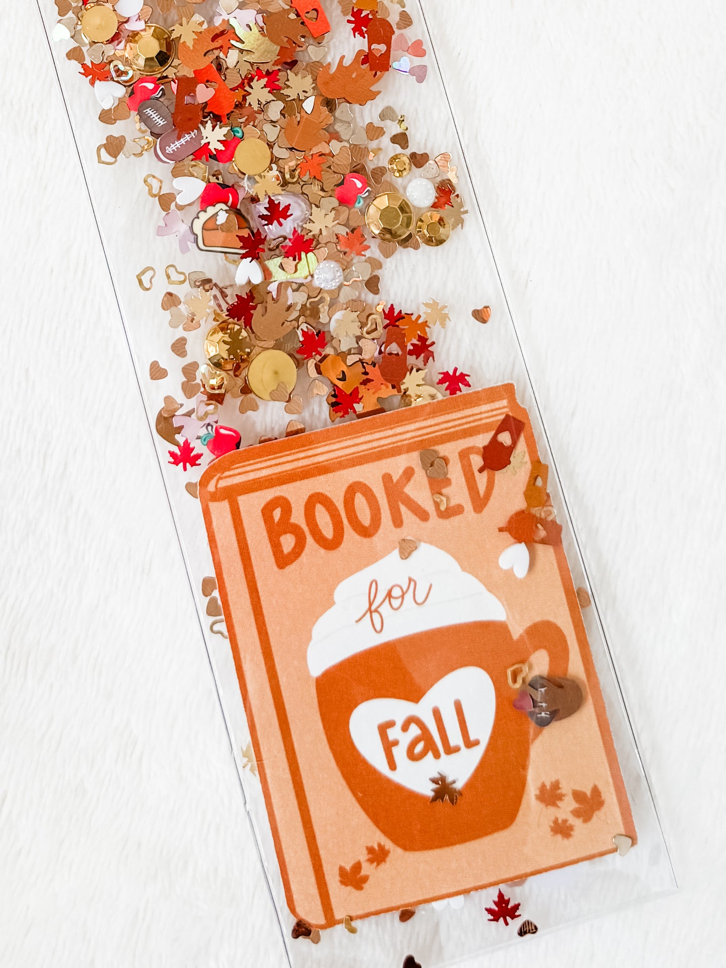 "BOOKED FOR FALL" GLITTERMARK