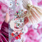"TRUE BELIEVER" PINK SANTA GLITTERMARK