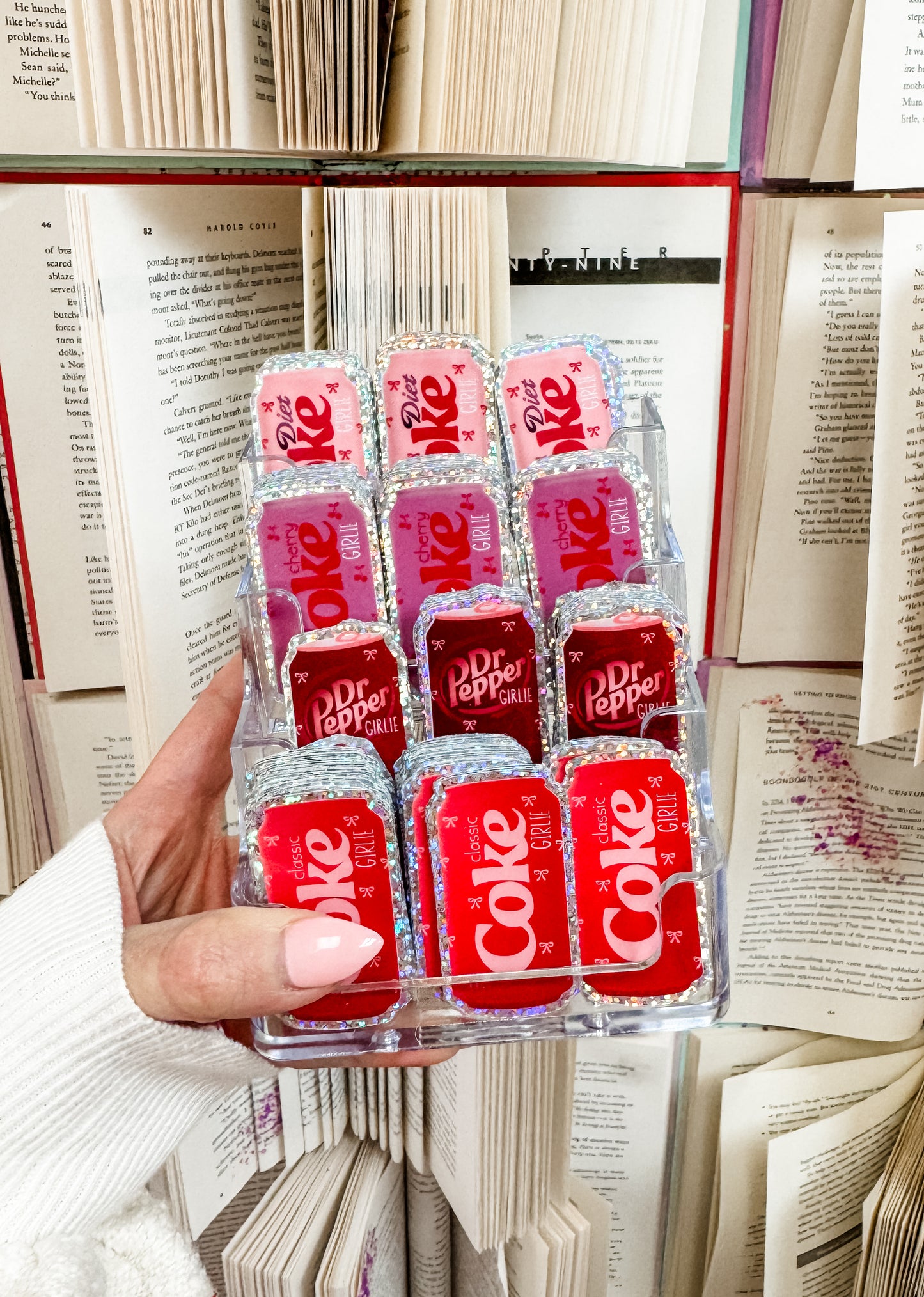 SODA Glitter Stickers