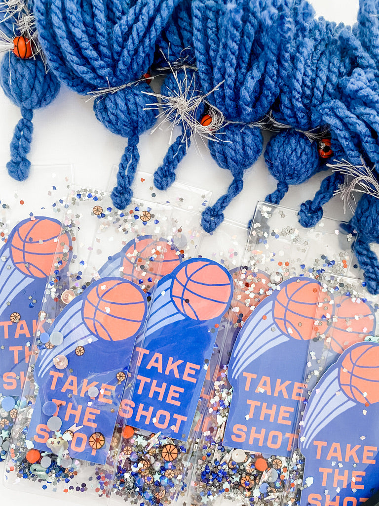 "TAKE THE SHOT" BASKETBALL BOOKMARK PARTY PACK