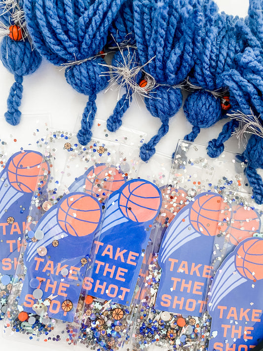 "TAKE THE SHOT" BASKETBALL BOOKMARK PARTY PACK